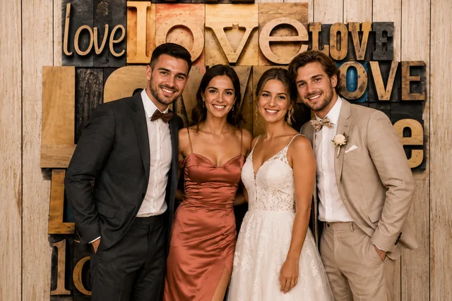 Fond Love pour photobooth à Toulon